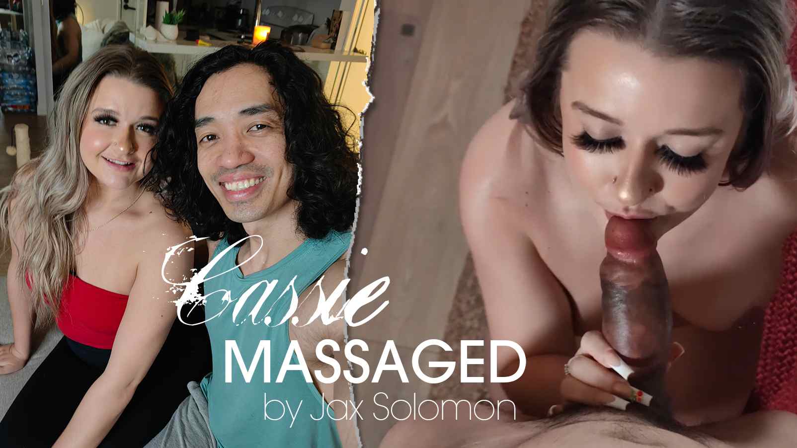 Buff Asian Jax Turns Vegas MILF Interview into Oiled POV First Porn | BananaFever